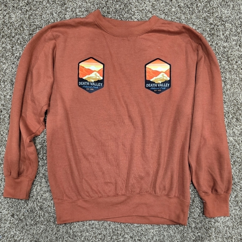 MV Sports NWOT Death Valley National Park Crewneck Sweatshirt Size L